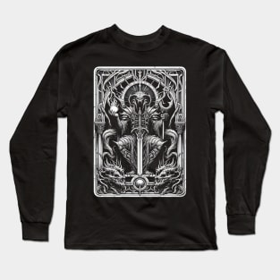 Demon Tarot Long Sleeve T-Shirt